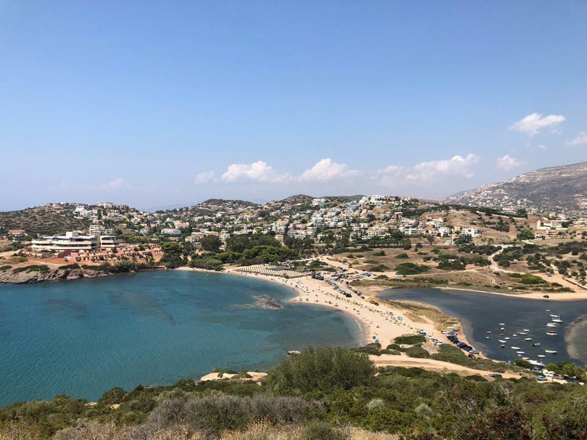 Renovated Apt Close To Beach Wifi Ac Anavyssos Exterior foto