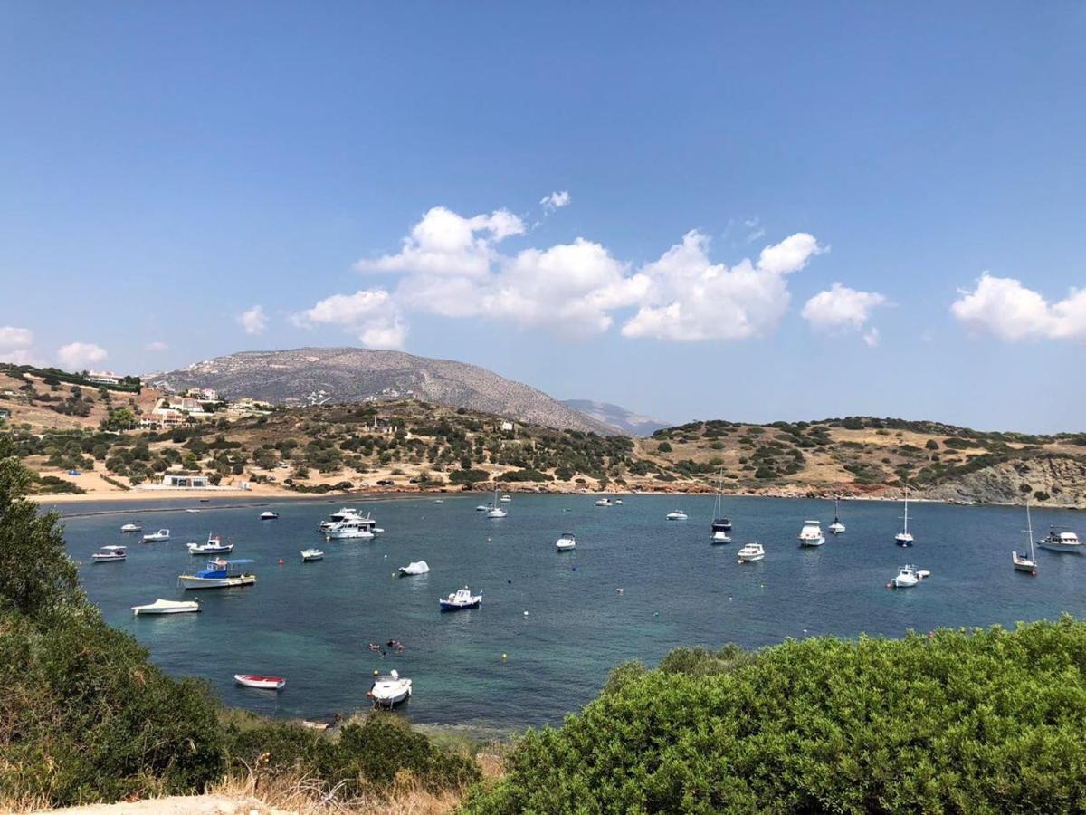 Renovated Apt Close To Beach Wifi Ac Anavyssos Exterior foto